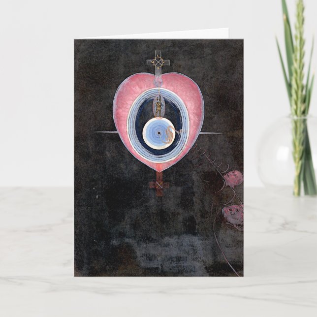 Tarjeta Klint - La paloma, No. 09 (Anverso)