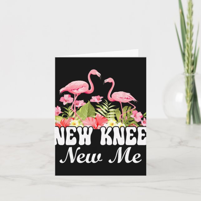 Tarjeta Knee Replacement And Knee Surgery Recovery New Kne (Anverso)