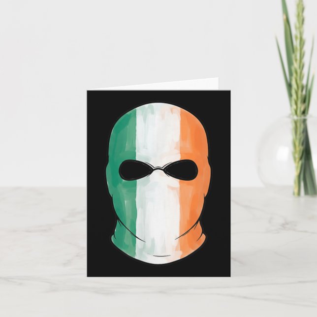 Tarjeta Kneecap Tricolor Balaclava (Anverso)