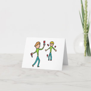 Tarjeta Knife Throwing