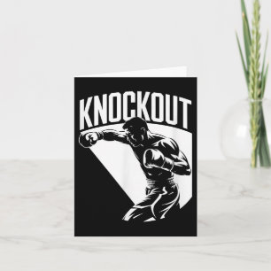 Tarjeta Knockout - Orgullo, Gloria, Campeonato de Boxeo Gu