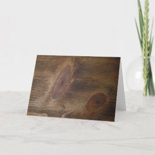 Tarjeta Knotty Birthday Guy