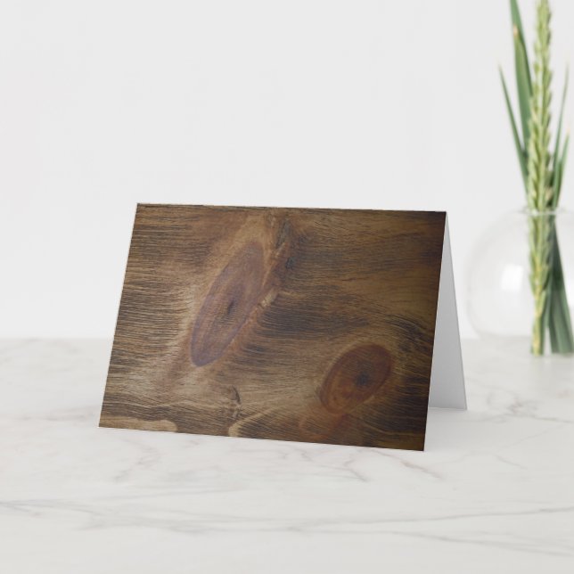 Tarjeta Knotty Happy Birday (Anverso)