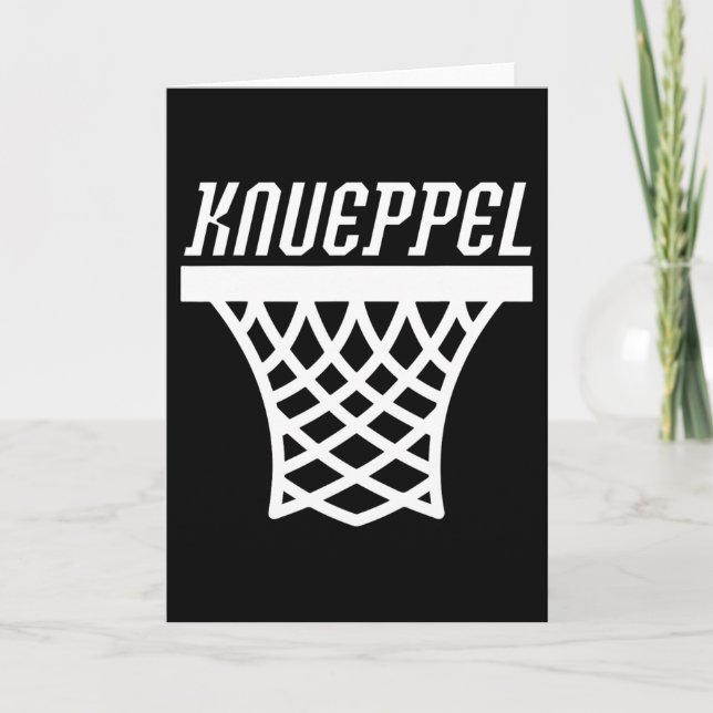 Tarjeta Knueppel Sketll Amazing Fan Support 1  (Anverso)