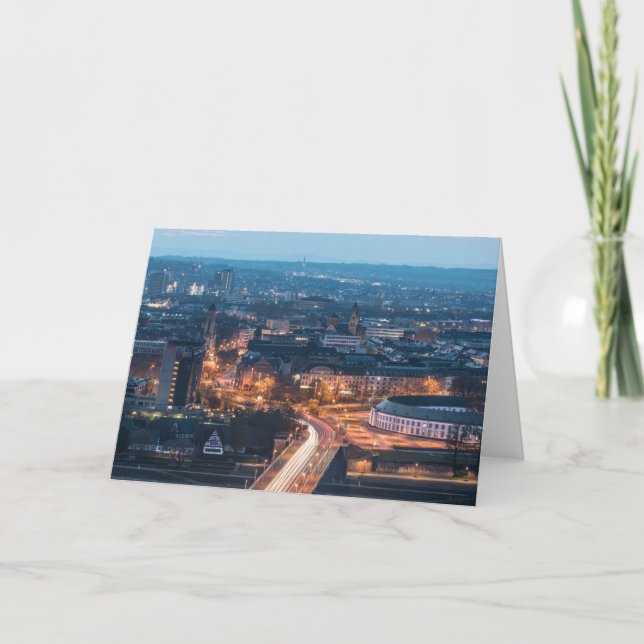 Tarjeta Koblenz Alemania (Anverso)