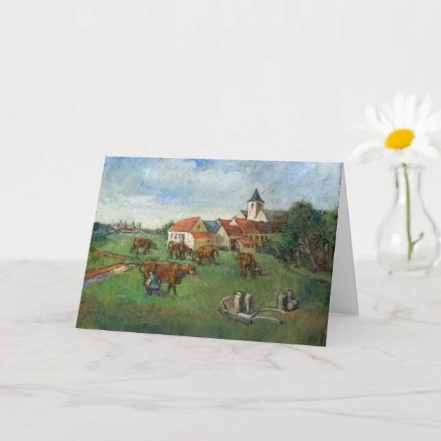 Tarjeta Koeien melken (Planta pequeña)