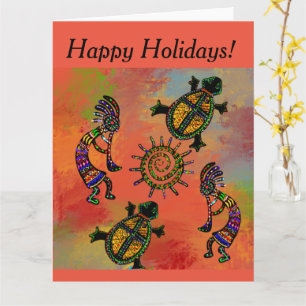 TARJETA KOKOPELLI SURESTEÑO  ARTE    