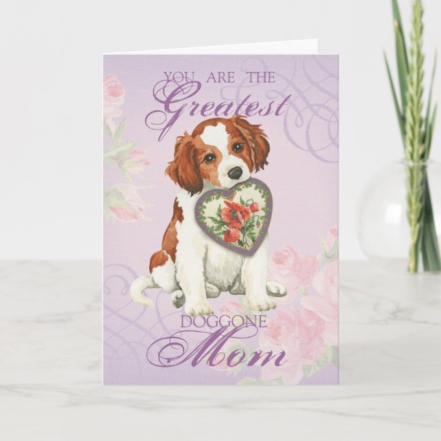 Tarjeta Kooiker Heart Mom (Anverso)