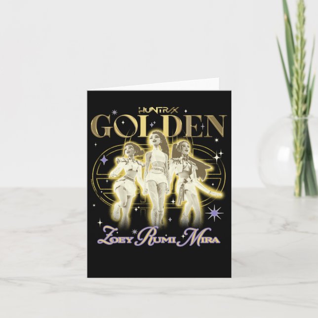 Tarjeta Kp Demon Hunters Halloween Huntrix Golden Trio Ste (Anverso)