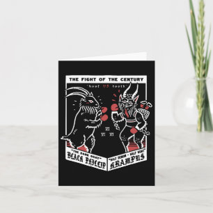 Tarjeta Krampusnacht Gruss Von Krampus Krampus Vs Black Ph