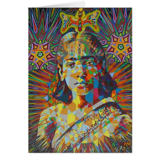 Tarjeta krishnamurti 2009