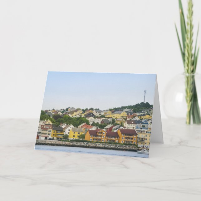 Tarjeta Kristiansund Norway (Anverso)