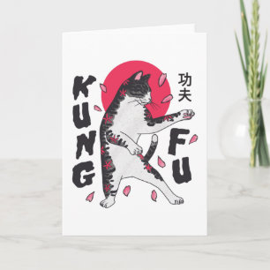Tarjeta Kung Fu Cat