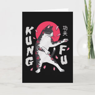 Tarjeta Kung Fu Cat