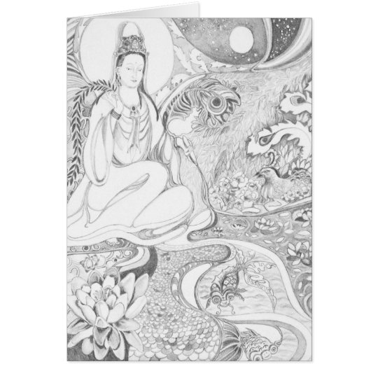 Tarjeta Kwan Yin