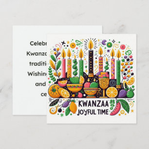Tarjeta Kwanzaa 