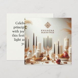 Tarjeta Kwanzaa