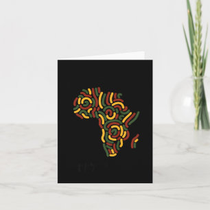 Tarjeta Kwanzaa Día de Celebración Hombres Feliz Día de Kw