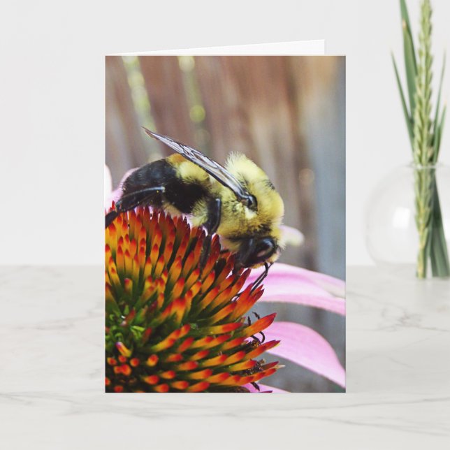 Tarjeta La abeja de burbujas (Anverso)