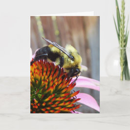 Tarjeta La abeja de burbujas