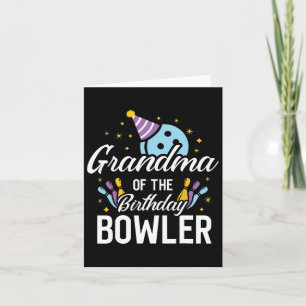Tarjeta La Abuela Del Partido Fiesta De La Bola De Cumplea