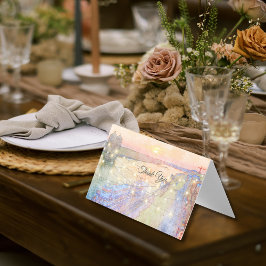 Tarjeta La acuarela del Sunset River Savannah Gracias