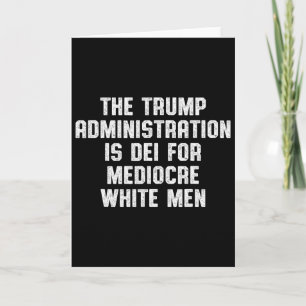 Tarjeta La administración Trump está condenada a los blanc