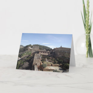 Tarjeta La Alhambra, Granada, España