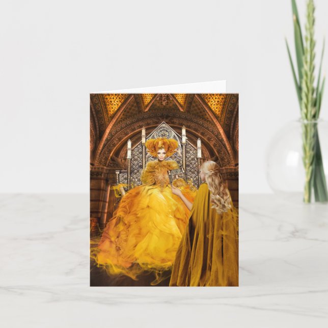 Tarjeta La alta sacerdotisa (Anverso)