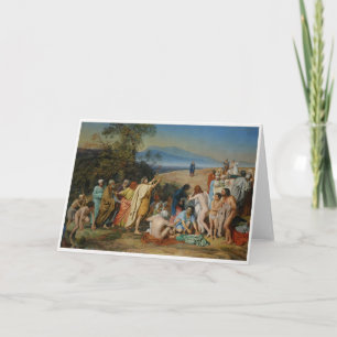 Tarjeta La aparición de Cristo en el pueblo de Ivanov