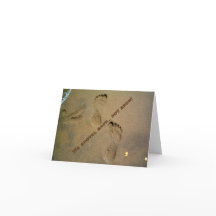 La arena no la nieve - Huellas en la arena