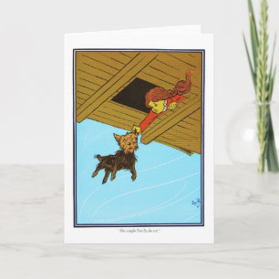 Tarjeta La Atrapó Por La Oreja