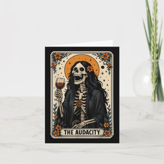 Tarjeta La Audacity Tarot Card (Anverso)