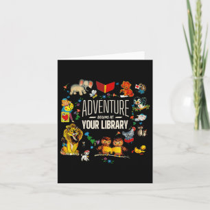 Tarjeta La aventura comienza en la lectura de verano de su