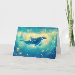 Tarjeta La Aventura De Swim Orca Encantada
