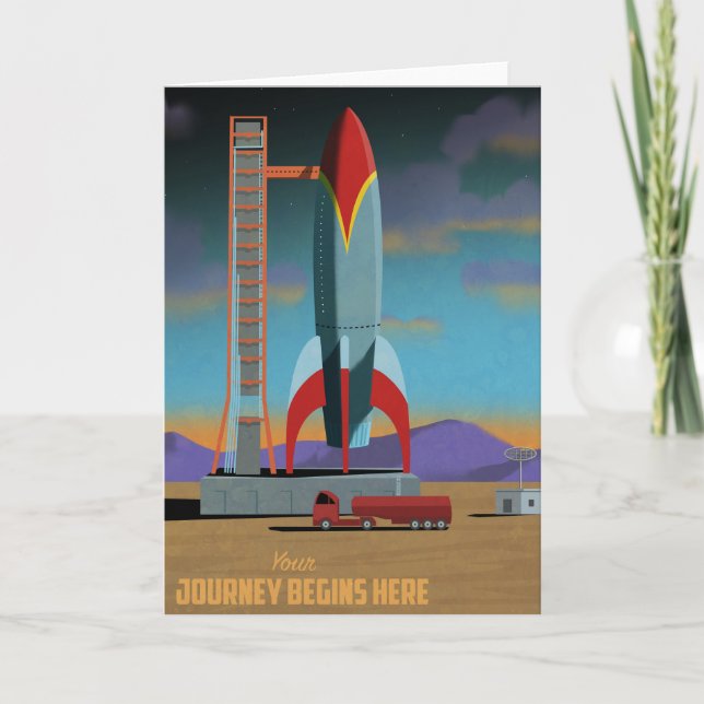 Tarjeta La aventura empieza aquí (Anverso)