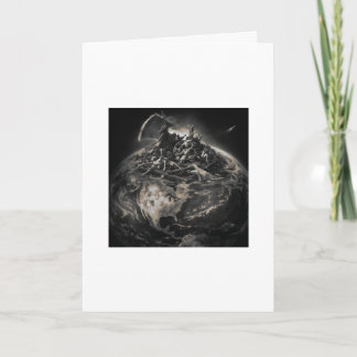 TARJETA LA BALSA (DESPUÉS DE GERICOAULD) 