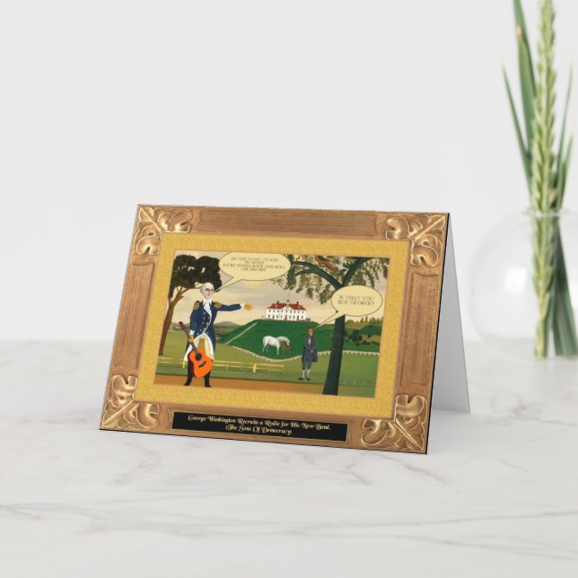 Tarjeta La banda de Boy George (historia reescrita) (Anverso)