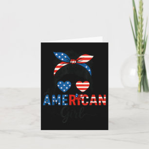 Tarjeta La bandera de los Estados Unidos es de todas las C