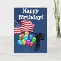 ¡LA BANDERA ESTADOUNIDENSE FELIZ CUMPLEAÑOS!