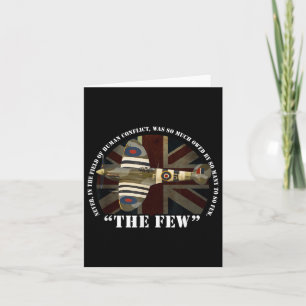 Tarjeta La Batalla De La Aeronave Británica Raf Disparó A 