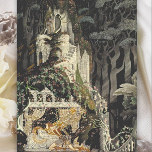 Tarjeta La bella durmiente de Kay Nielsen