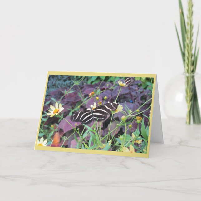 Tarjeta La belleza de primavera (Anverso)