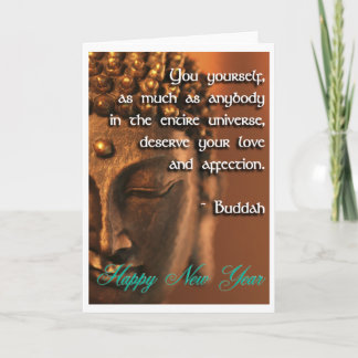 Tarjeta La bendición de Buddah