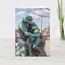 La Besada de Auguste Rodin en las Tullerías, París
