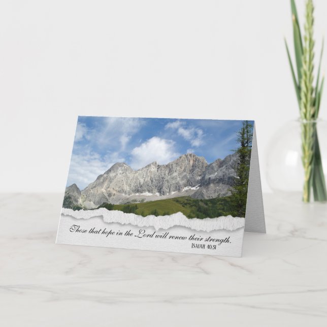 Tarjeta La Biblia de los Alpes austríacos contra la simpat (Anverso)