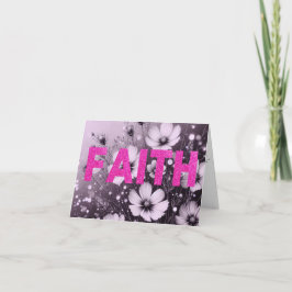 Tarjeta La Biblia Religous Verse Faith