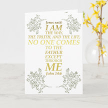 La Biblia Verse Juan 14:6 Jesús Camino Verdad Cruz