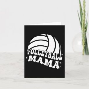 Tarjeta La boca ruidosa de alguien Volleyll Mama Mamá Madr