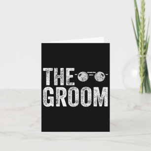Tarjeta La Boda de ducha de novia Groom Sungles Bacheler P
